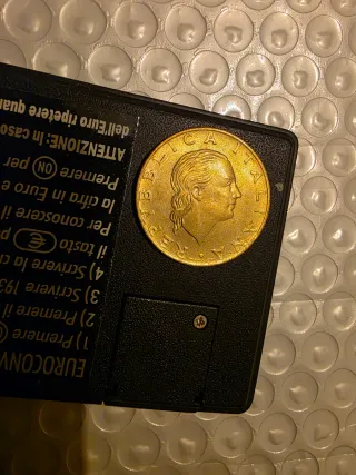 200 Lire Arsenale Militare Taranto 1989