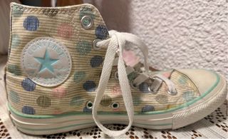 Converse All Star Lunares Beige