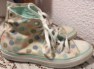 Converse All Star Lunares Beige