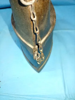 Plancha antigua de carbón rara