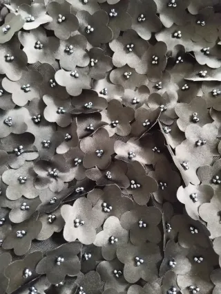 Vestido fiesta corto negro