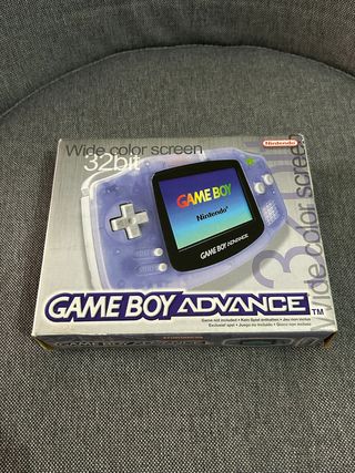 Caja vacía Nintendo Game Boy Advance Transparente
