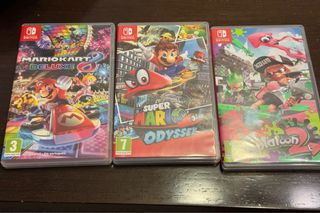 Nintendo Switch + 3 Giochi + Custodia
