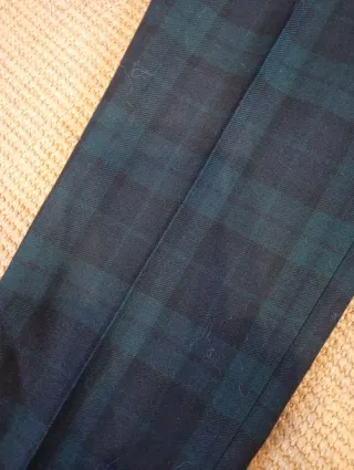 Pantalón cuadros Massimo Dutti T.42