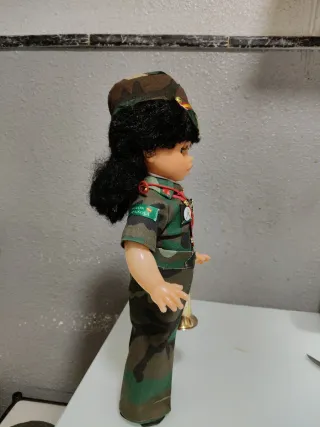 Muñeca funcionando Legión Española mili ejercito