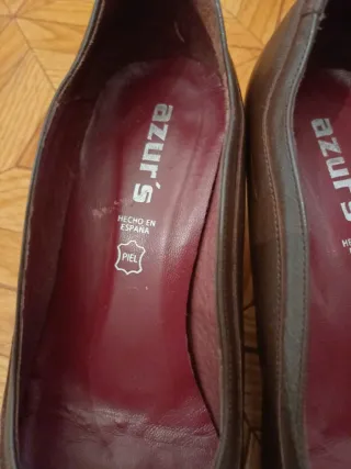 Zapatos piel señora talla 39