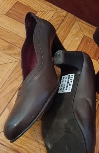 Zapatos piel señora talla 39