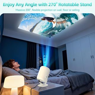 Mini Proyector Nasin VF211WF WiFi 6 Bt