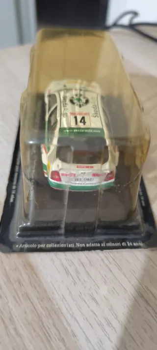 Modellino Skoda Octavia WRC Rally Monte Carlo