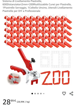 Sistema Livellamento Piastrelle