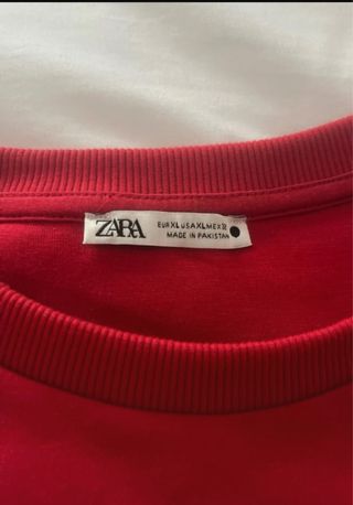 Camiseta Zara talla XXL
