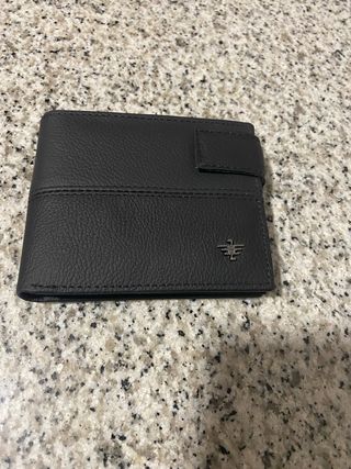 Cartera de hombre negra