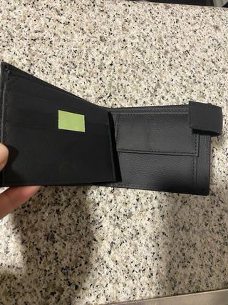 Cartera de hombre negra