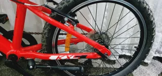 Bicicleta Monty KX5 20 Naranja