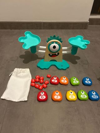 Báscula de Matemáticas Hape Monster