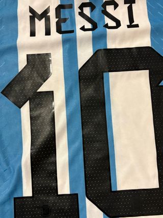 Camiseta Argentina Messi 2022 Mundial T M