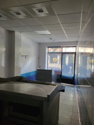 Mostrador y expositor pescadería