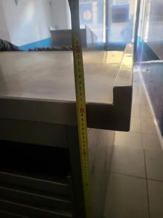 Mostrador y expositor pescadería