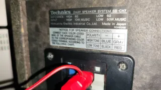 Altavoces Technics SB-CH7