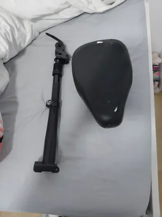 Asiento Patinete Eléctrico Negro