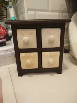 Armadio da cucina con 4 cassetti