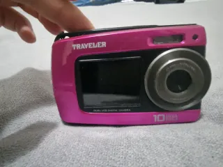 Fotocamera Digitale Traveler Rosa e Nera
