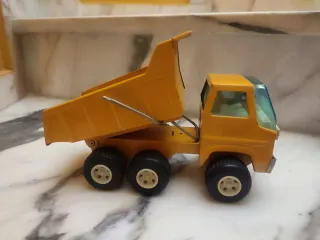 Camión de Juguete Naranja Años 80