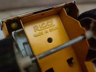 Camión de Juguete Naranja Años 80