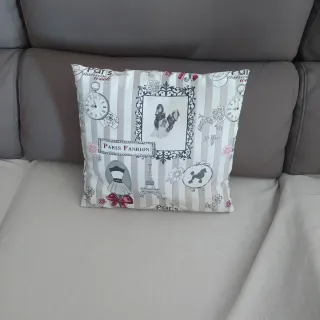 Cortinas comedor/habitación beige y gris