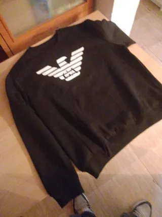 Sudadera Emporio Armani Negra