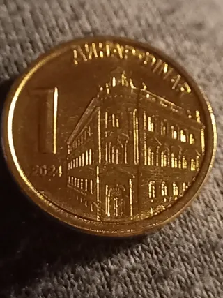 Moneta 1 Dinar Serbia 2024