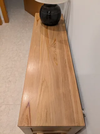 Consola in Teak Massiccio