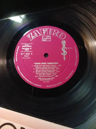 SOUTH  SHORE COMMISSION  LP 1976 - Zafiro-  Spain