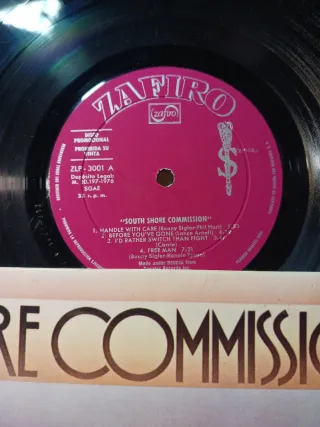 SOUTH  SHORE COMMISSION  LP 1976 - Zafiro-  Spain