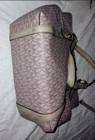 Bolso Michael Kors Original Beige y Rosado