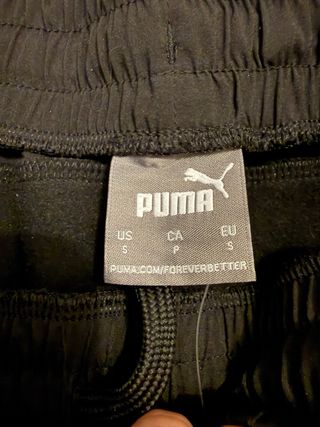 Pantalón chándal térmico Puma Negro