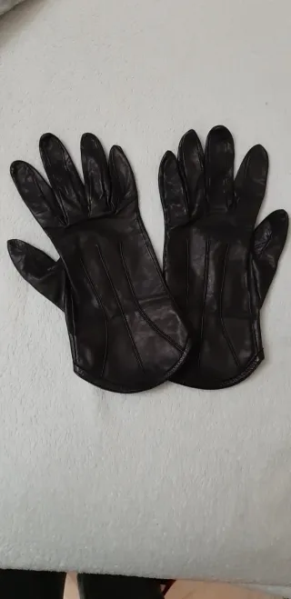 Guantes Loewe Piel Negro