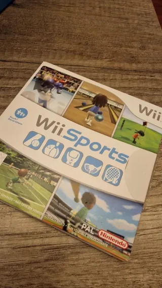 Consola Wii Azul + Wii Motion Plus + Wii Sports