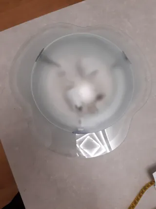 Lampada da soffitto in cristallo trasparente