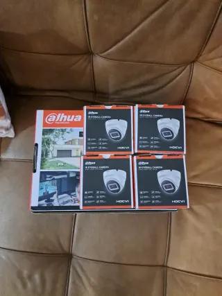 Pack Cámaras Vigilancia Dahua HDCVI Wiz Sense