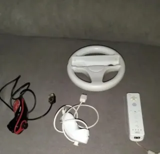 Nintendo Wii Blanca + Accesorios y Juegos