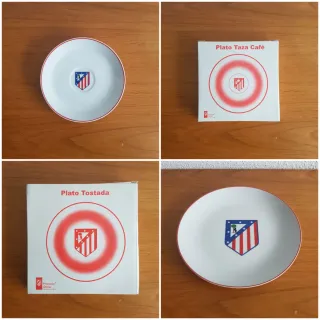 Bicchieri e piatti dell'Atleti