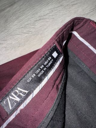 Abito uomo Zara bordeaux