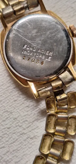 Orologio donna REWEL vintage oro e bianco