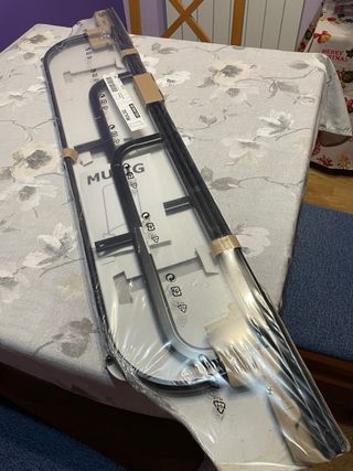 Perchero MULIG IKEA negro metal