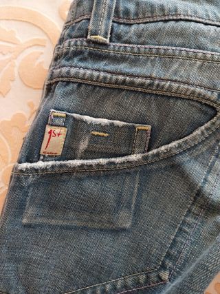 Calças de Ganga, Salsa, azuis, 36/S