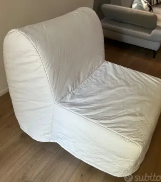 Poltrona letto Ikea bianca