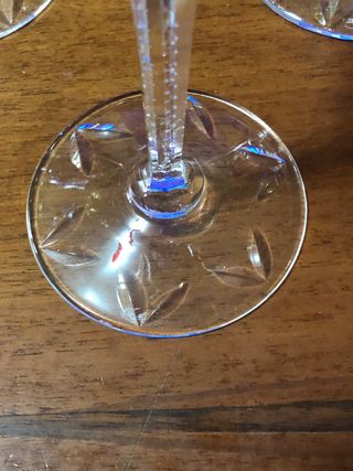 Set 6 Calici Cristallo Colorati