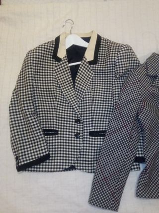 Set di 2 blazer a quadri vintage da donna