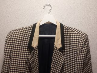 Set di 2 blazer a quadri vintage da donna